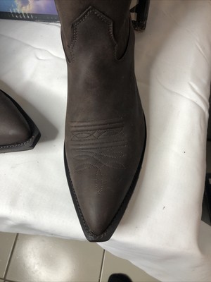 Nocona Boots Leather Size 9 Nubuck Chocolate | eBay display picture 2