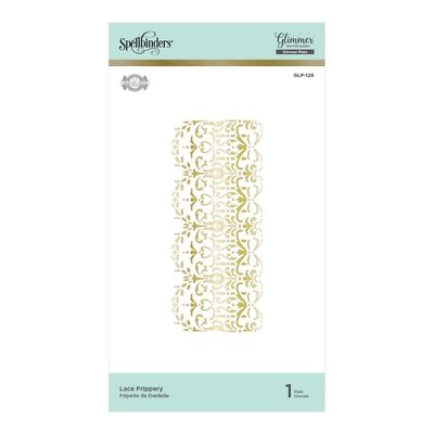 Spellbinders Glimmer Heißfolienstempel - Spitzen Firlefanz
