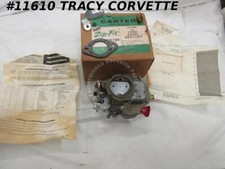 1952-1962 Ford Edsel Mercury NOS 3349S Carter 1 BBL Carburetor Dated B 6 NIB