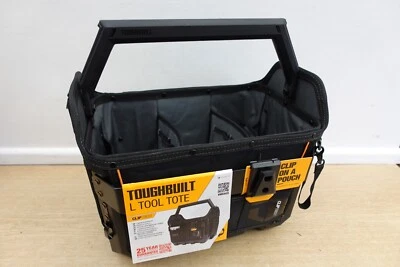 TOUGHBUILT TB CT 82 16 CLIPTECH LARGE HARD BODY TOOL TOTE