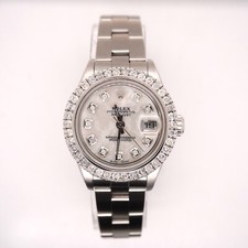 Rolex Ostrica Datejust Donna 26mm Acciaio Bianco Perla Quadrante 1.50ct Diamanti