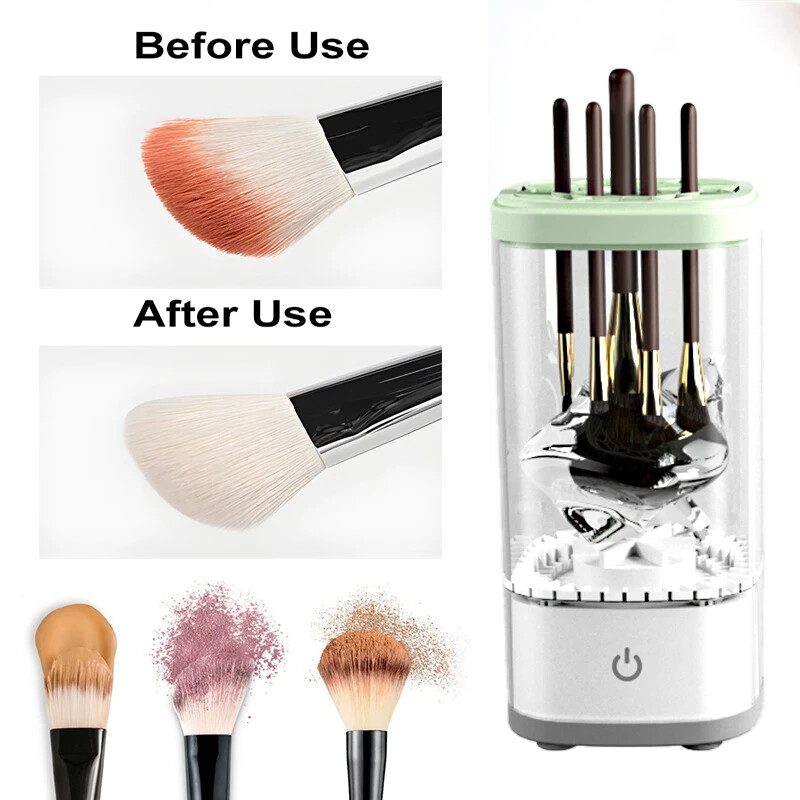 Automatic Electric Makeup/Cosmetic Brush Cleaner 3 in 1 TypeWashing Drying Tools