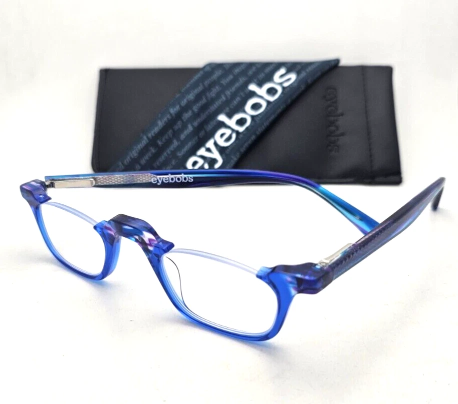 eyebobs Unisex Adults Blue Reading Glasses for sale | eBay display picture 1