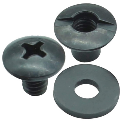 HolsterBuilder Black Chicago Screw - Thru Hole Binding Post Kit