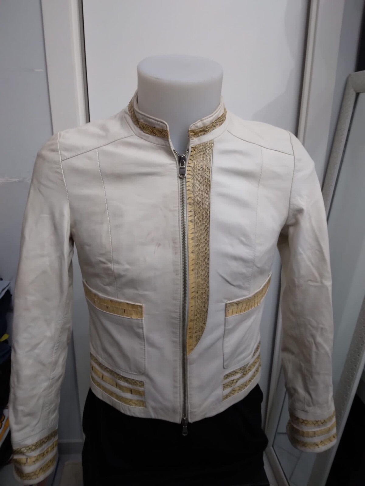 Vera Pelle Lederjacke Von Python Gebraucht Frau W… - image 1