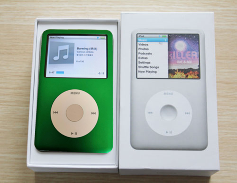 iPod classic 第7世代 160GBから256GBに緑 グリーン-