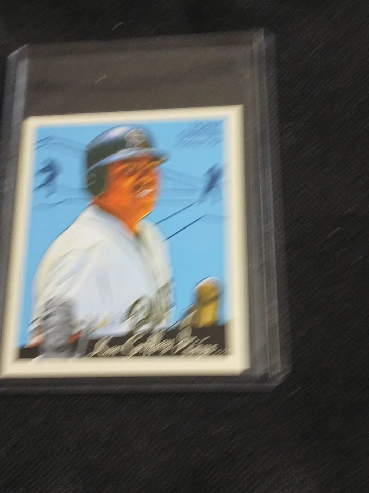 Tarjeta UD Goudey Tony Gwynn Mini 2008 negra SP serie trasera #'d 29/34 # 226 Padres Foto 2 de 4