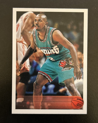 1996-97 TOPPS TEST PROOF NO NAME LOGO ERROR  GREG ANTHONY #187 Rare 1/1?