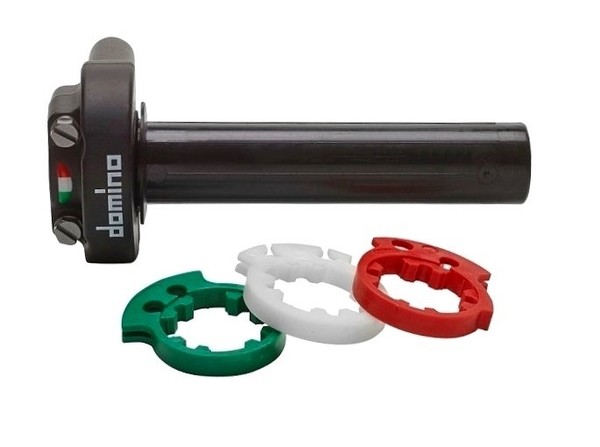 Domino XM2 Comando Gas Schnell Racing Regulierbar Schwarz, Ghiere, 5182.03-03-image