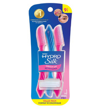 Schick Hydro Silk Touch-Up Razor 3 Count, Pack of 1