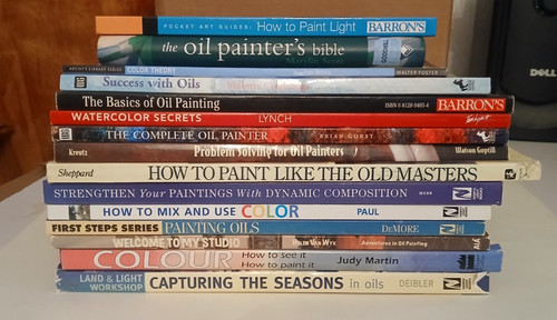 Lot of 15 Painting Books