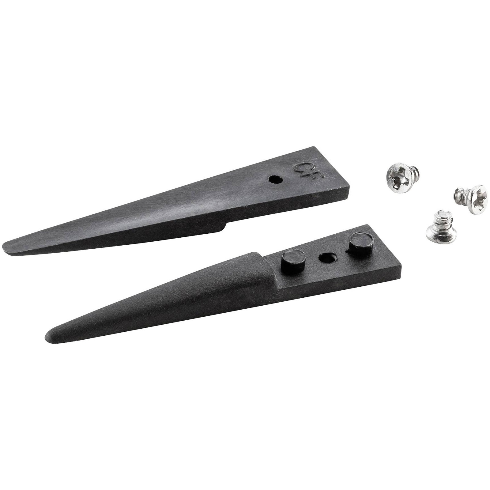 Ideal Tek Tweezers Replacement Tip 40mm ESD Carbon Fibre Pair