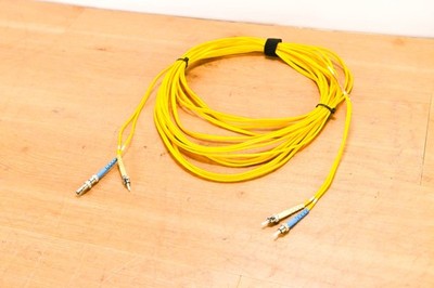 Corning SMF-28 Ultra ST-ST Duplex Single Mode Fiber Cable - 20' CG01ZLF