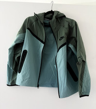 Nike Herren Windbreaker Jacke Gr. M Grün/Bla...