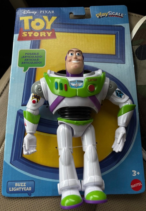Mattel Disney Pixar Toy Story 5 Buzz Lightyear PlayScale Poseable Figure 5"