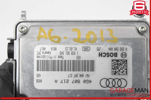 Cámara de asistencia de salida de carril parabrisas delantero Audi A6 A7 12-18 4G0907217A OEM - Imagen 8 de 9