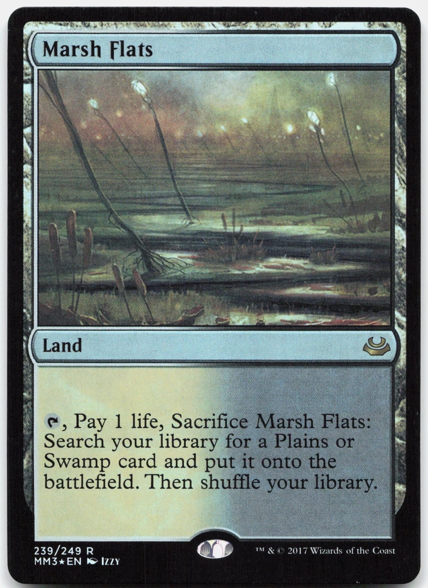 Marsh Flats Magic: The Gathering Individual Trading Card Games for