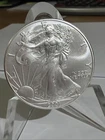 2001 AMERICAN SILVER EAGLE 1 Oz .999 Fine Silver! Comes withPlastic holder!