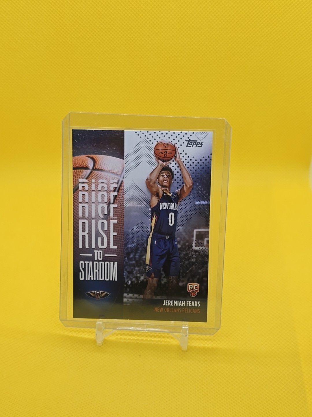 2025-26 Topps Basketball Jeremiah Fears Rise To Stardom #RTS-7 Pelicans