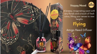 Flying Reed Diffuser Happy Mood By United Care Of Dubai