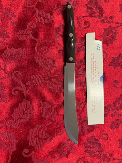 Cutco Knives 1722 Butcher Knife and 1761 Boning Knife