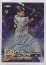 2018 Topps Chrome Rookie Purple Refractor 244/250 Jordan Luplow #RA-JL Auto 4l3