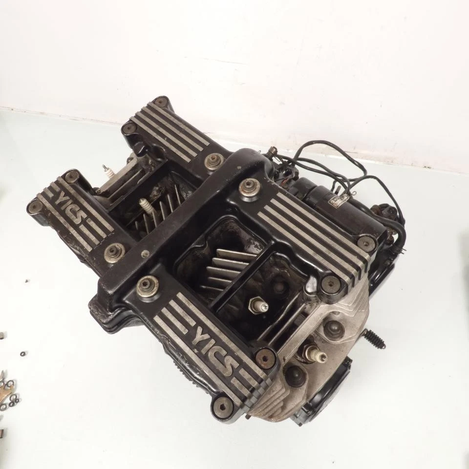 Bloc moteur origine pour moto Yamaha 750 Xj Seca 1981 à 1983 11M 68703kms - Photo 3/4