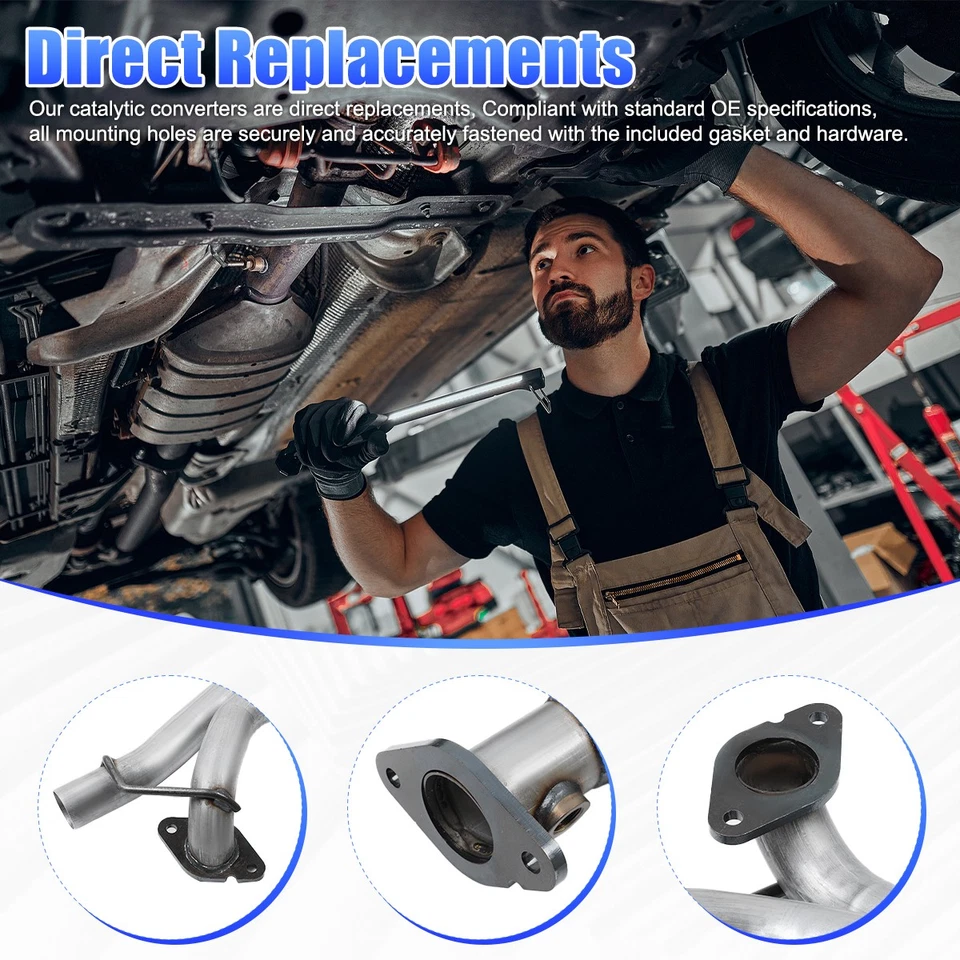 Catalytic Converter For Cadillac SRX 2012 2013 2014 2015 2016 3.6L Direct-Fit Foto 4 de 4