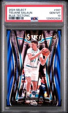 2024 PANINI SELECT BLUE TECTONIC #397 TIDJANE SALAUN 60/99 PSA 10