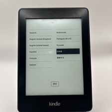 Amazon Kindle Paperwhite 6th Generation 4GB Wi-Fi 6 Black Scratched BLOCKED