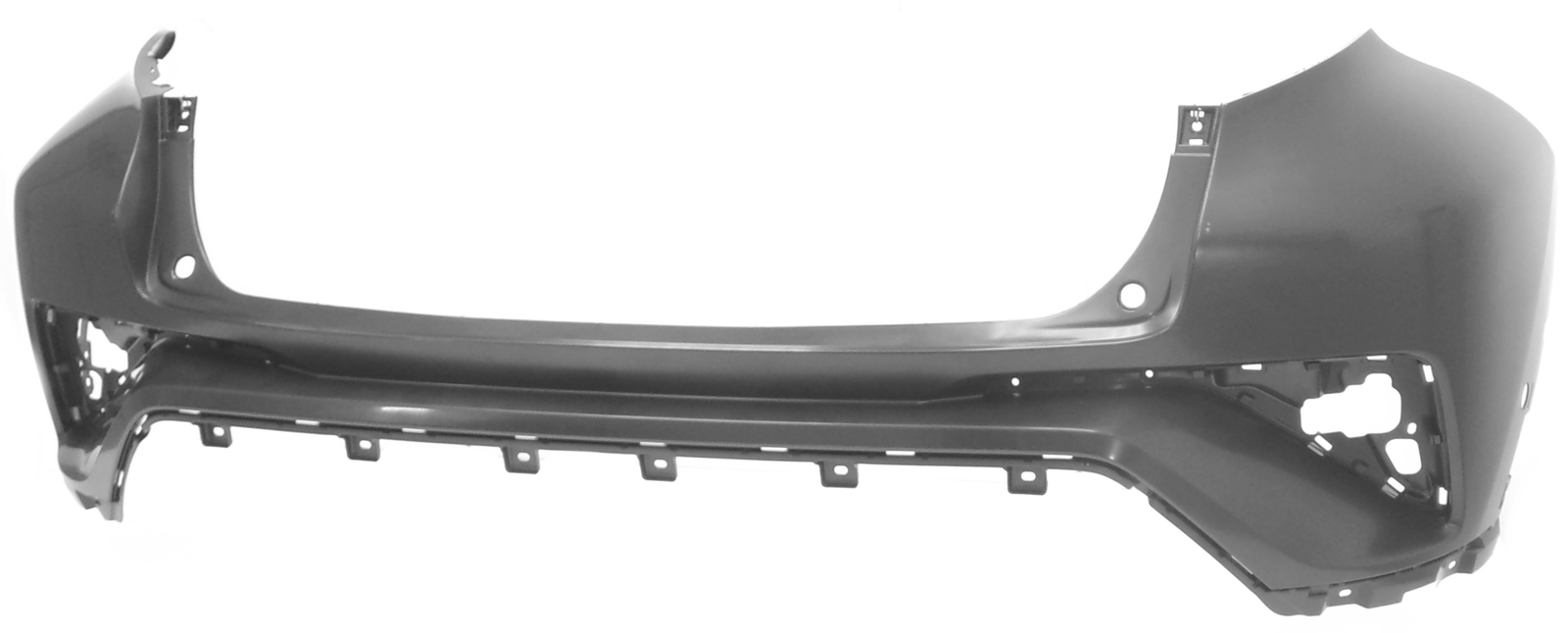 FITS TOYOTA C-HR 2016-2019 REAR BUMPER PRIMED UPPER +2 PDC - INSURANCE Approved