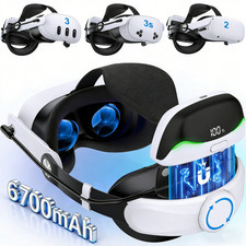 VR Headstrap mit 6700mAh Akku für Meta Quest...