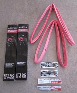 2X Tannus Armour Tubeless Gravel Tire Inserts 700 x 33-47mm Width PAIR