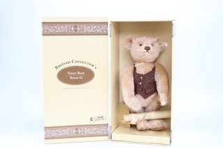 Steiff British Collectors 1996 Limited Edition 654411 Blonde Mohair Boxed