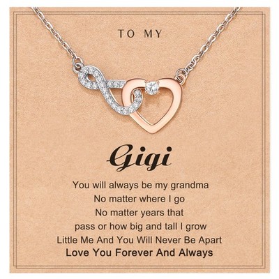 Gigi Gifts for Grandma Gigi Necklace Christmas Mothers Day Stocking Stuffers for