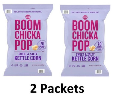 2 Packs Angie s BOOMCHICKAPOP Sweet & Salty Kettle Corn, 25 oz