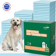 Pee Pads 100 Count 30 x28 Absorbent Large Puppy 28x30 Potty Training Leakproof