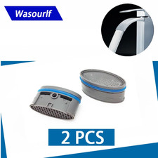 2PCS Oval Aerator Bubbler Male Thread Water Saving for Basin Faucet Tap Part Bat