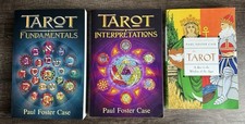 Tarot Book Bundle - Paul Foster Case - Fundamentals, Interpretations,