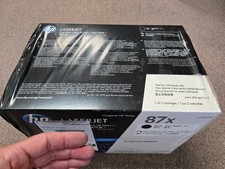 HP 87X CF287XD Black Toner Cartridge - 2 Pack Genuine 