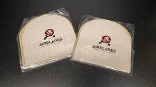 2 pair Replacement Rubber Paddle pads Air Blades Ping Pong Paddle Table Tennis