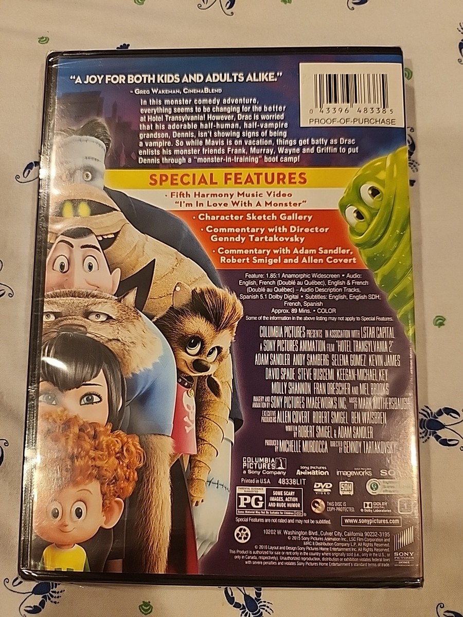 Hotel Transylvania 2 (DVD)New Movie 43396483385| eBay