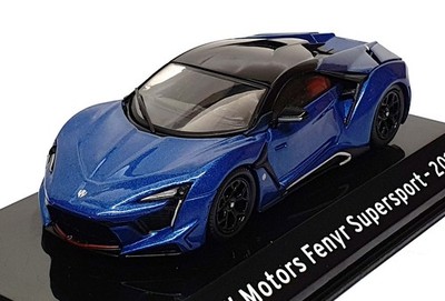 Panini 1/43 Scale PN06F - 2018 W Motors Fenyr Supersport - Met. Blue