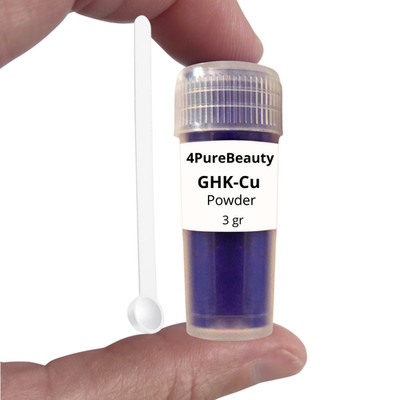 USA Copper Peptide GHK-Cu Powder, DIY Blue Copper for Making the Best Face Cream