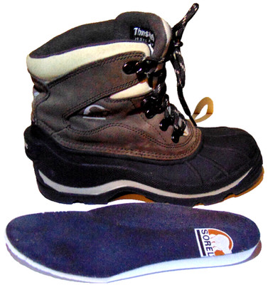 SOREL COLD MOUNTAIN WOMENS BROWN ANKLE BOOTS  WARM THINSULATE INSULATION SHOE~6