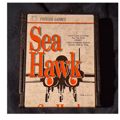 Froggo Sea Hawk for Atari 2600 & Atari 7800 Game Cartridge Video Game