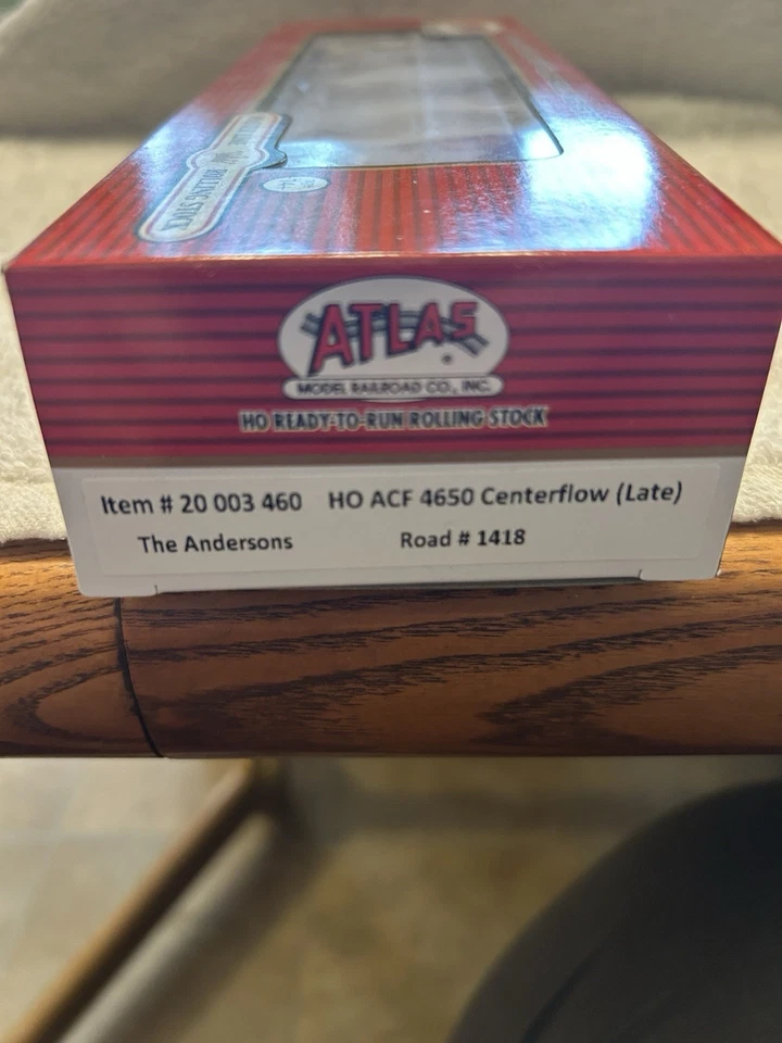Atlas Master Line #20003460 HO ACF 4650 Centerflow (late) The Andersons #1418 - Image 4 of 4