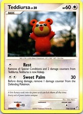 Teddiursa Common Mysterious Treasures 105/123 MP on eBay
