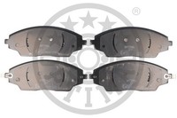 Optimal BP-12625 BremsklöTze, BremsbeläGe Vorne FüR Chevrolet Aveo SchräGheck (T