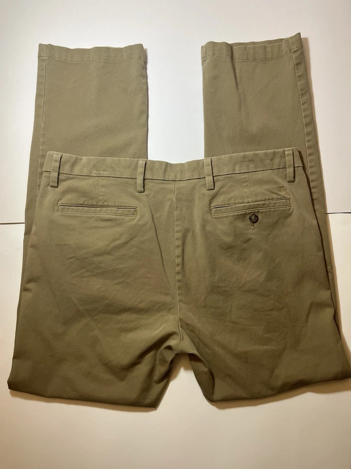 Dockers Men's Khaki Big & Tall Tapered Easy Fit Chinos 38x36  - Image 3 of 4